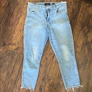 Lucky Brand Light Blue Ankle Jeans